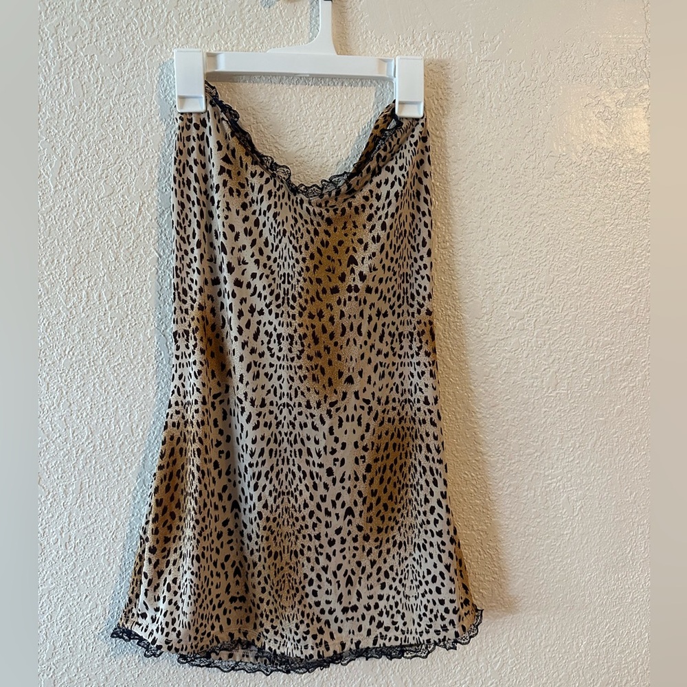 leopard print babydoll